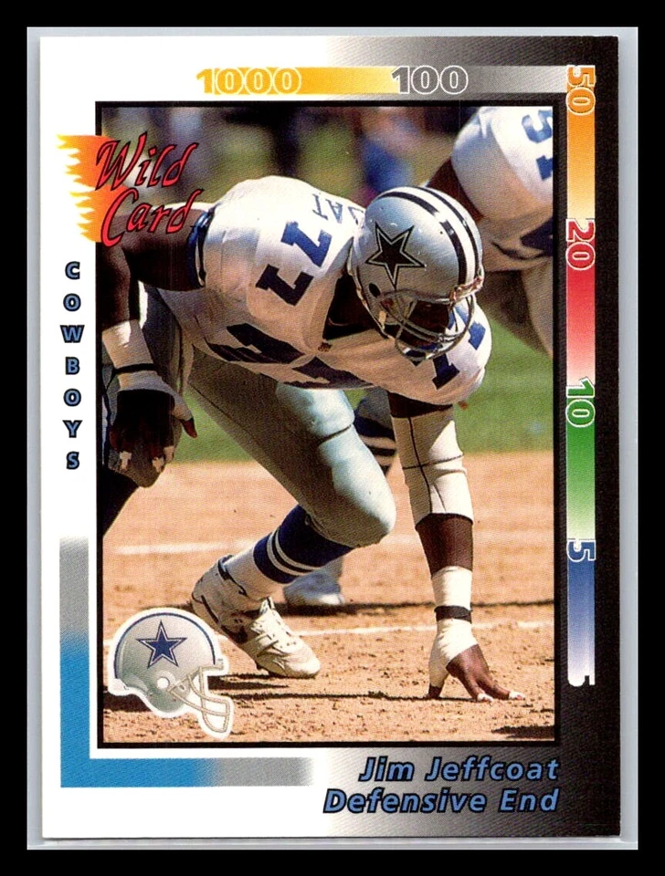 1992 Wild Card Football # 101 - 200 - Pick Your Card! - Image 1 of 1