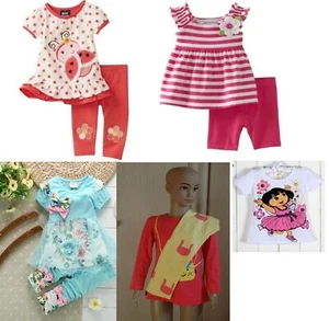 shirt Kleid Dress bunt Petticoat Tüllröckchen 2-Set- Body Kindersachen Rock - Bild 1 von 28