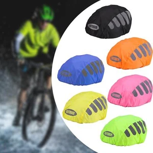 Cycling Helmet Cover Bicycle Helmet Rain Cover for Biking Camping Outdoor - Picture 1 of 34