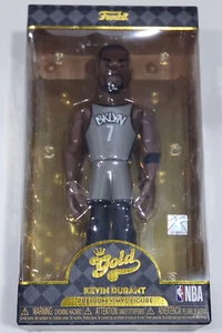 New Sealed Box Kevin Durant Funko Gold Vinyl 12 in Figure NBA Brooklyn Nets 2022 - Picture 1 of 9