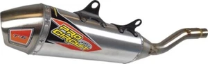 Silenciador de acero inoxidable Pro Circuit T-6 deslizable KTM SX-F450 sxf 450 se adapta a 2023 a 2025 - Imagen 1 de 1