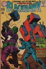 Blackhawk 239 Nazi Monster Iron Hammer & Blackhawks Swastika Cover DC Comic 1968