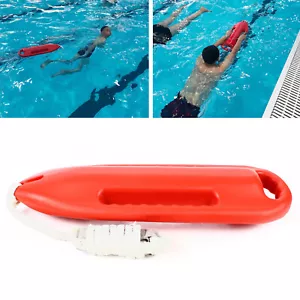 Baywatch Salvavidas Rescate Flotador Aguas Abiertas Rescate Boya No Deformada 3 Mangos EE. UU. - Imagen 1 de 17