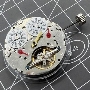 Dandong Silver Hollow Bare Balance Wheel Automatic Mechanical Movement - Picture 1 of 6