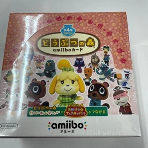 NEW Animal Crossing Amiibo Card Series 4 Sealed Box with Shrink Wrap – Japan - Picture 1 of 12