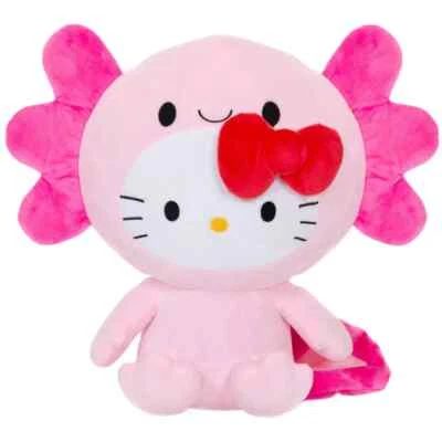 Hello Kitty Axolotl Plush Toy 6 inch Sanrio Pink Soft Cute Gift NWT - Image 1 of 2