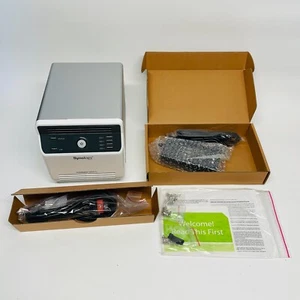 Synology DiskStation DS411j 4-Bay NAS Enclosure SGYGA07VB1 Boxed - Picture 1 of 11
