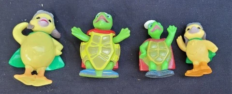 4 Wonder Pets 2 Bobble Head Figures Ming Ming Tuck 2 PVC Cover