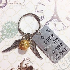 Harry Potter Inspired Golden Snitch Keyholder