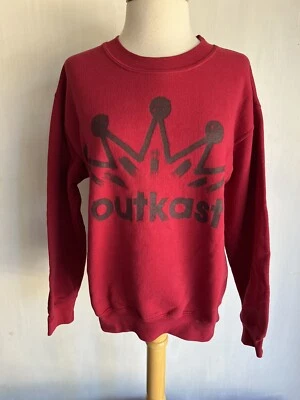 Sudadera OUTKAST Oficial Unisex Años 90 Hip-Hop Banda Corona Logo Talla Pequeña Foto 1 de 4