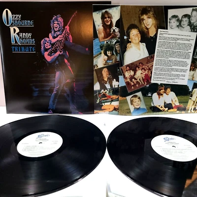 OZZY OSBOURNE RANDY RHOADS Tribute Live 2 LP Epic 2025 New Vinyl SYOTOS Box Set - Image 1 of 4