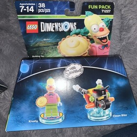 LEGO DIMENSIONS The Movie Fun Pack Krusty Clown Bike Simpsons 71227 (38 pcs)