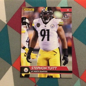 Stephon Tuitt #319 - 1 of 75 made Steelers AFC North Champs 2017 panini instant - Picture 1 of 2
