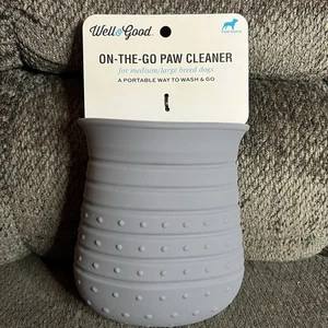Neu Well & Good On The Go Pfotenreiniger für Hunde mittlerer/großer Rassen - Bild 1 von 3