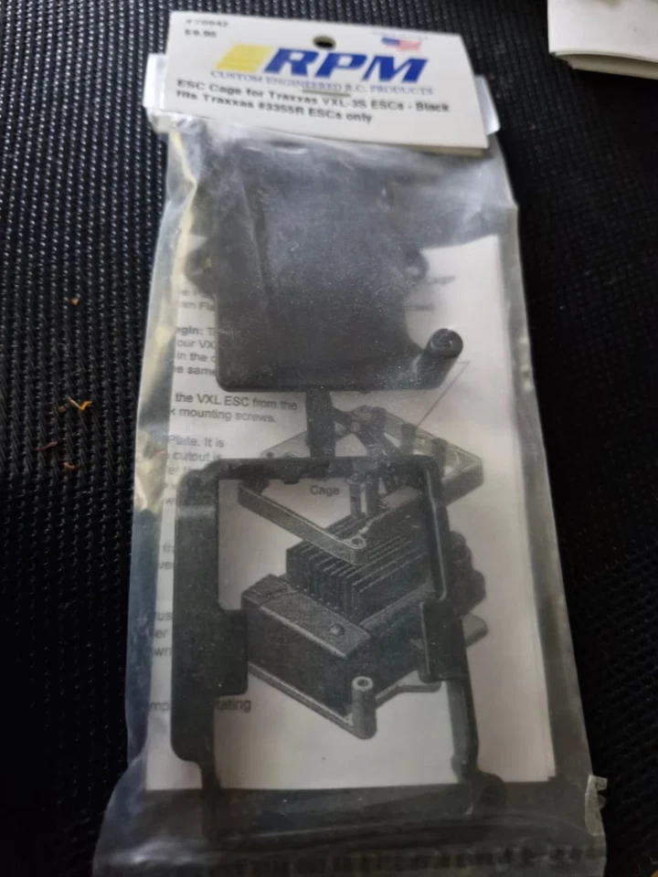 ESC Cover Schutz für Traxxas VXL-3S RPM 70942 RC Car Modellbau Reglerkäfig - Bild 1 von 4