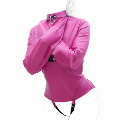 Disfraz Chaqueta Recta Asilo Adulto S/M L/XL ARNÉS CORPORAL Brazalete de Sujeción Foto 1 de 4
