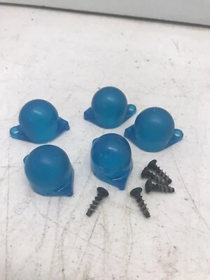 Lente cubierta de luz indicadora azul Lincoln Continental Mark III Thunderbird 70 71 Foto 1 de 4