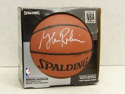 Greg Robinson "Big Dog" Bucks Autographed Signed Basketball w/ COA SH-B4 - Image 1 of 3