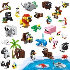 HOGOKIDS 30 Packs Party Favors & 867PCS Animals Building Blocks Sets for Kids 6+ - Picture 1 of 9