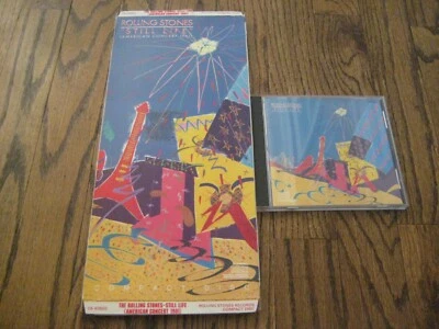 The Rolling Stones Still Life American Concert 1981  Longbox and original cd - Image 1 of 4