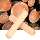 1 Pack Woodworking Round Fluted Wood Wooden Craft Dowel Pins 10*50mm✿