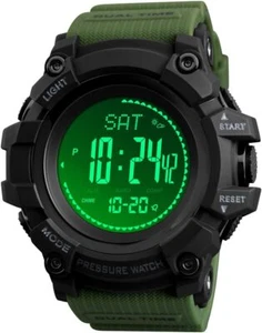 Brújula deportiva al aire libre altímetro barómetro termómetro temperatura militar ejército reloj✏ - Imagen 1 de 51
