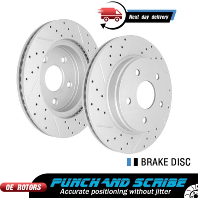 前盘制动转子适用于 2002 - 2013 2014 2015 2016 2017 年 2018 道奇 Ram 1500 — 第 1/4 张图片