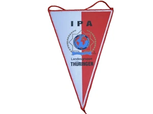 Banderín de policía IPA Landesgruppe Turingia aprox 20x30 cm - Imagen 1 de 1