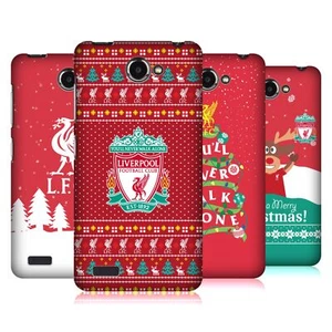 FUNDA TRASERA OFICIAL LIVERPOOL CLUB FESTIVA NAVIDAD PARA TELÉFONOS LENOVO - Imagen 1 de 11
