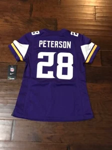 Nike Women’s Adrian Peterson Minnesota Vikings Football Jersey Sz. 2XL NEW $145 - Picture 1 of 2