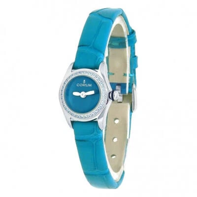 Reloj Corum Bubble Mini de cuarzo suizo de acero inoxidable para mujer L137/03568 Foto 1 de 4