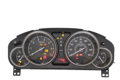 Cuadro de instrumentos velocímetro indicadores del panel de instrumentos Mazda 6 2011-2013 91.683 millas Foto 1 de 3