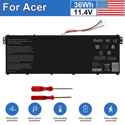 Batería para Acer Aspire ES 15 ES1-531/533 Chromebook CB3-111 AC14B18J AC14B13J Foto 1 de 4