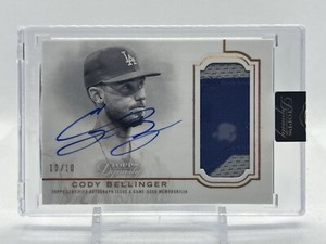 CODY BELLINGER 2020 Topps Dynasty 💎 Encased Auto Relic 10/10 💎 DODGERS