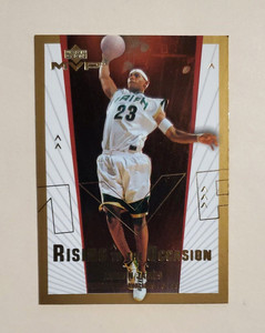 2003-04 UPPER DECK MVP LEBRON JAMES RISING TO THE OCCASION #RO2