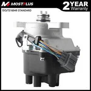 MOSTPLUS Ignition Distributor For 1999-2001 Honda CRV CR-V 2.0L DOHC TD74U - Picture 1 of 6