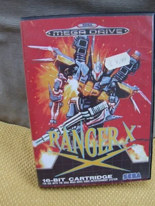 J7 OFFERS COMBINE SEGA MEGADRIVE CART + REPRO COVER BOX - RANGER X - Picture 1 of 6