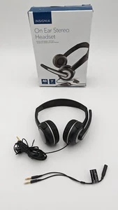 Insignia On Ear Stereo Headset NS-PAH5205 40mm driver 7' cable - Picture 1 of 5
