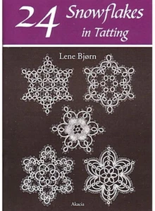 24 Snowflakes in Tatting Pattern Book by Lene Bjorn - Picture 1 of 1