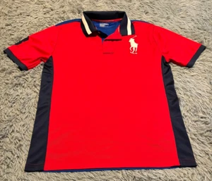 Polo Ralph Lauren Performance Polo Shirt Youth XL Red Big Pony #3 - Picture 1 of 8
