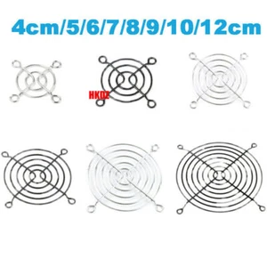 Metal Fan Finger Grill Guard Heat Sink Protection Net 4cm/5cm/6cm/7/8/9/10/12cm - Picture 1 of 19