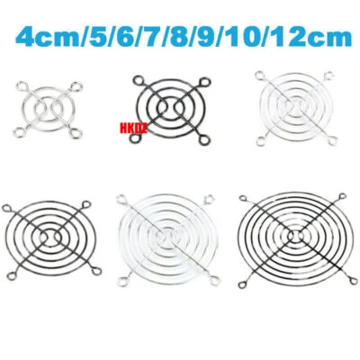 Metal Fan Finger Grill Guard Heat Sink Protection Net 4cm/5cm/6cm/7/8/9/10/12cm - Image 1 of 4