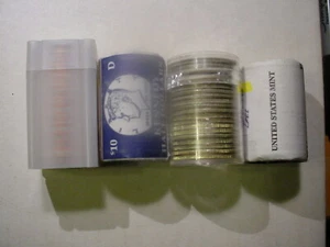 1966 Kennedy Half Dollar Roll - from SMS Sets - 40% Silver - Uncirculated - Picture 1 of 3