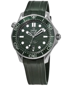 New Omega Seamaster Diver 300M Automatic Green Men's Watch 210.32.42.20.10.001 - Picture 1 of 4