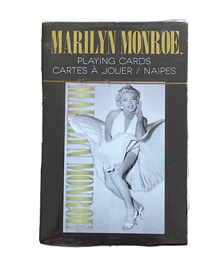 Marilyn Monroe Playing Cards 52 cards 2 Jokers Unopened Brand New - White Dress  - Image 1 of 2
