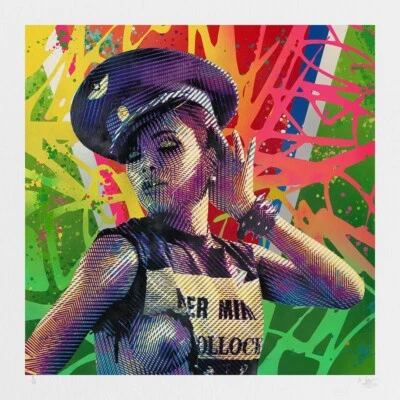 Impresión artística Goldie 'London Calling (Zoom)' - Edición 23/50 - 2022 - Graffiti Foto 1 de 3