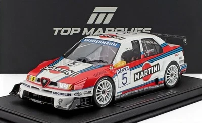 TOPMARQUES TOP149A ALFA ROMEO 155 V6 TI TEAM MARTINI RACING N 5 ITC SEASON 1996  - Immagine 1 di 2