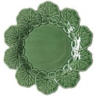 Bordallo Pinheiro Geranium Green Dinner Plate 7643894