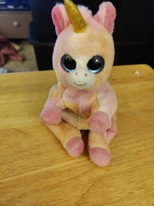 TY Beanie Baby - SKYLAR das Einhorn (6 Zoll) - neu mit Etikett - Bild 1 von 2