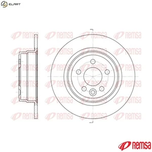 2x BRAKE DISC 6615.00 FOR MG ROVER 18 K4G 1.8L 18 K4F 1.8L 204D2 2.0L 4cyl 2.5L - Picture 1 of 9